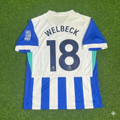 Danny Welbeck #18 Brighton 2026 Football Jersey