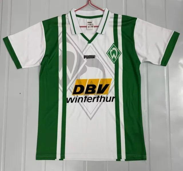 Werder Bremen 1996 1997 Retro Fußballtrikot Kit Jersey
