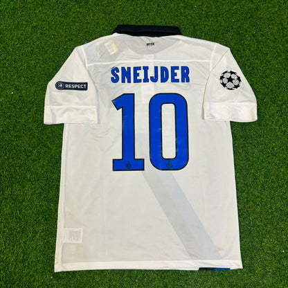 Wesley Sneijder - Inter 2011/2012 White Away Football Jersey