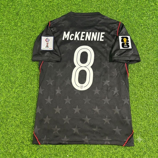 USA USMNT World Cup 2026 Weston McKennie Black Football Jersey