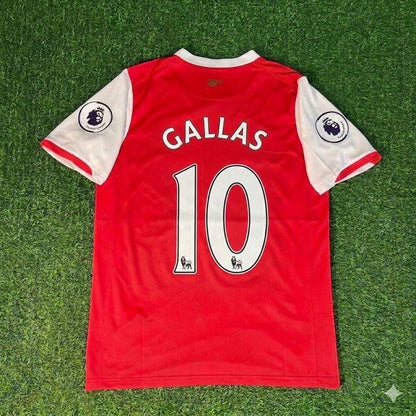William Gallas #10 Arsenal 2006/2008 Season Retro Football Jersey