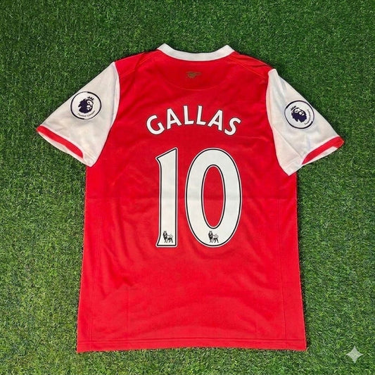William Gallas #10 Arsenal 2006/2008 Season Retro Football Jersey