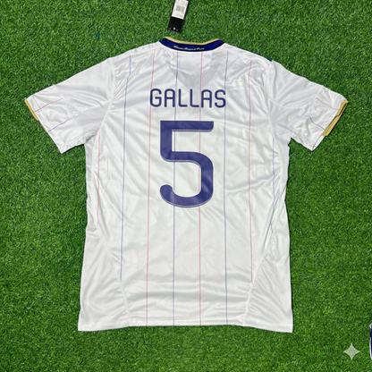 France EURO 2004 William Gallas Retro Football Jersey Kit