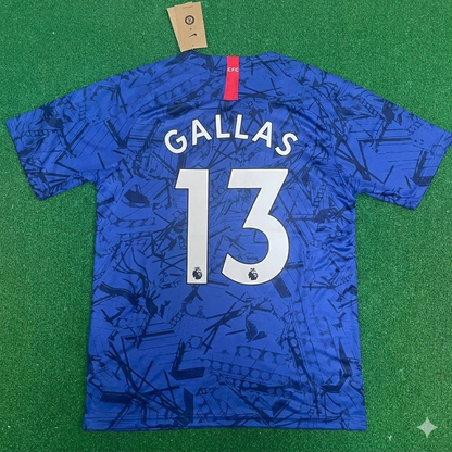 William Gallas #13 Chelsea Blue Retro Football Jersey Kit