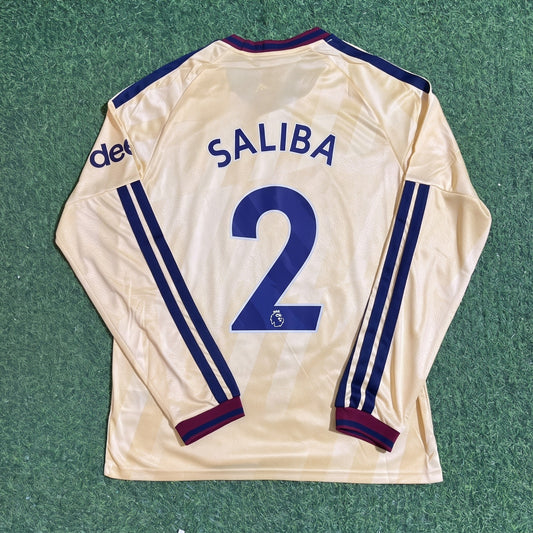 William Saliba #2 Arsenal 2026 /2027 Third Long Sleeve Football Jersey