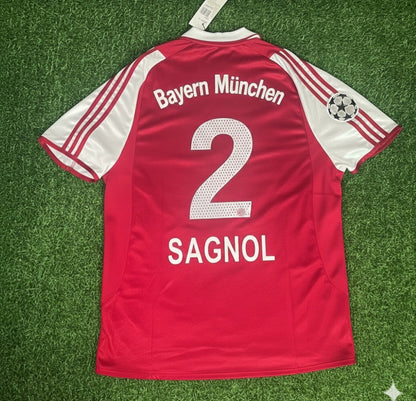 Willy Sagnol 2 FC Bayern Munich 2003 2004 Retro Football Jersey