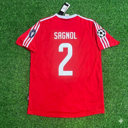 Willy Sagnol 2- FC Bayern Munich 2000-2001 Retro Football Jersey Kit