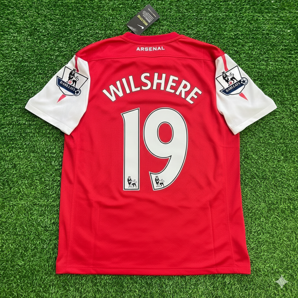 Theo Walcott Arsenal 2011-2012 Retro Football Jersey Kit