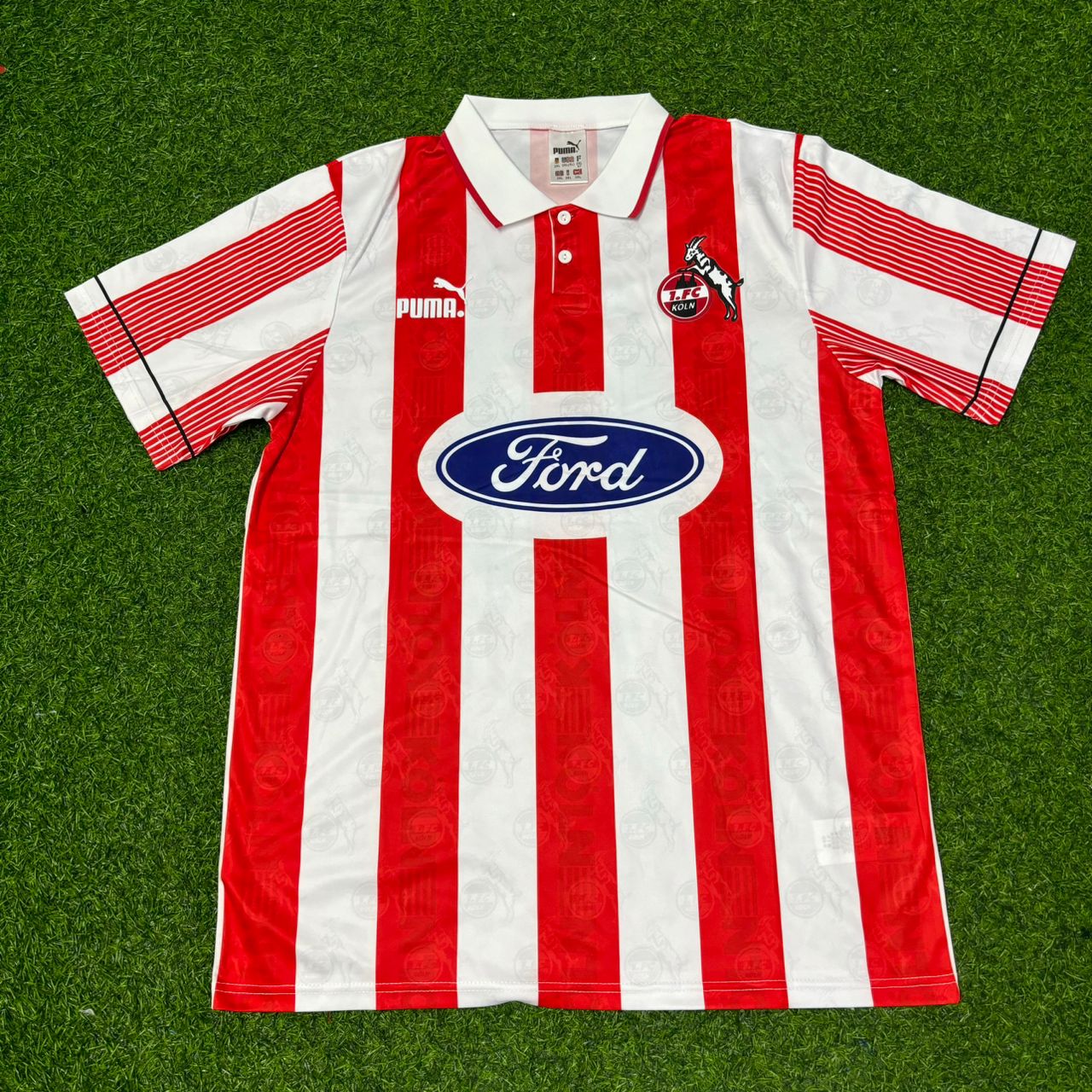Wolfgang Overath #10 FC Köln Retro Fußballtrikot