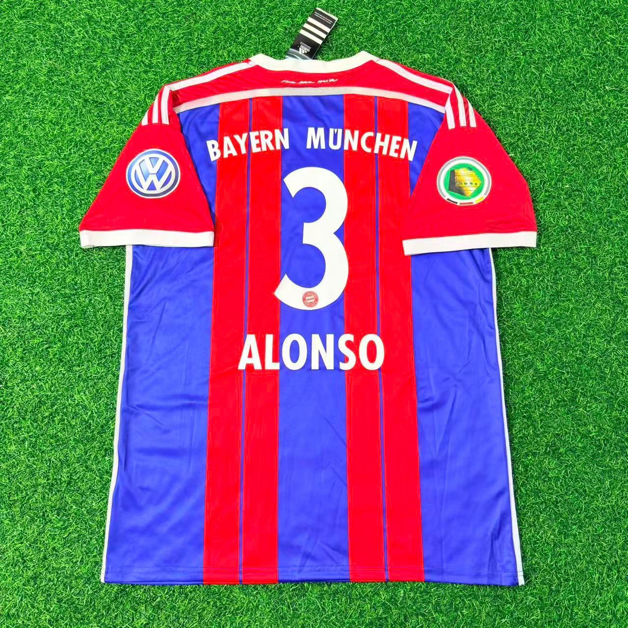 Xabi Alonso Bayern Munich 2014-2015 Football Jersey Kit