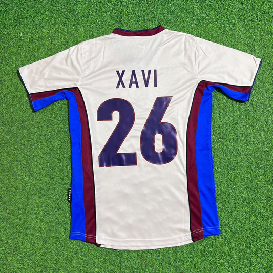 Xavi Barcelona 98/99 Retro Football Jersey Kit