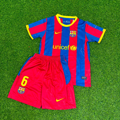 Xavi Hernandez Barcelona 2010/11 Kids Kit Kindertrui
