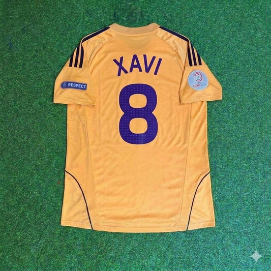 Spain EURO 2008 Xavi 8- Retro Football Jersey