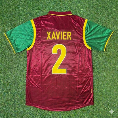 Portugal World Cup 1998 Abel Xavier #2 Retro Football Jersey