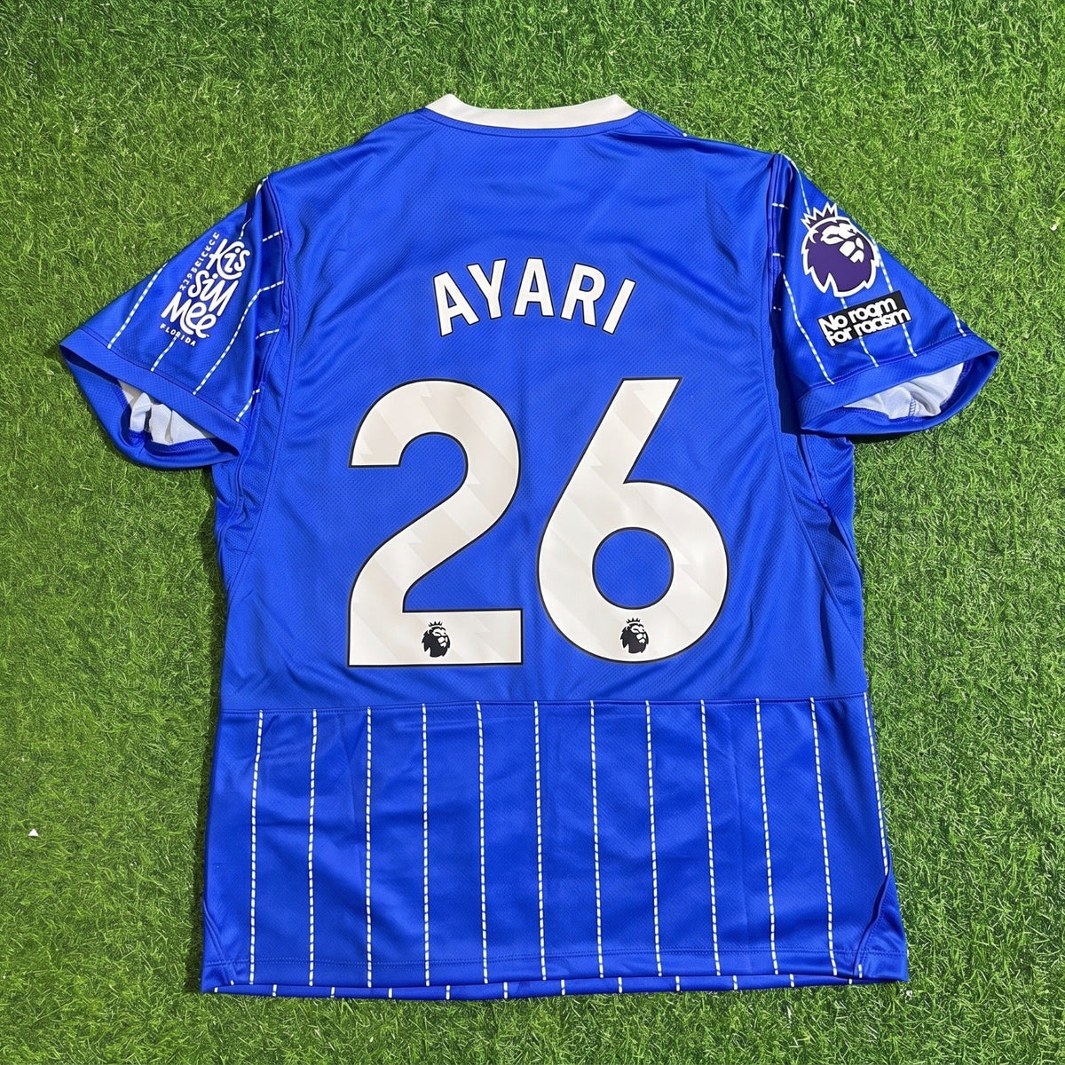 Brighton 2026-2027 Yasin Ayari #26 Home Blue Football Jersey