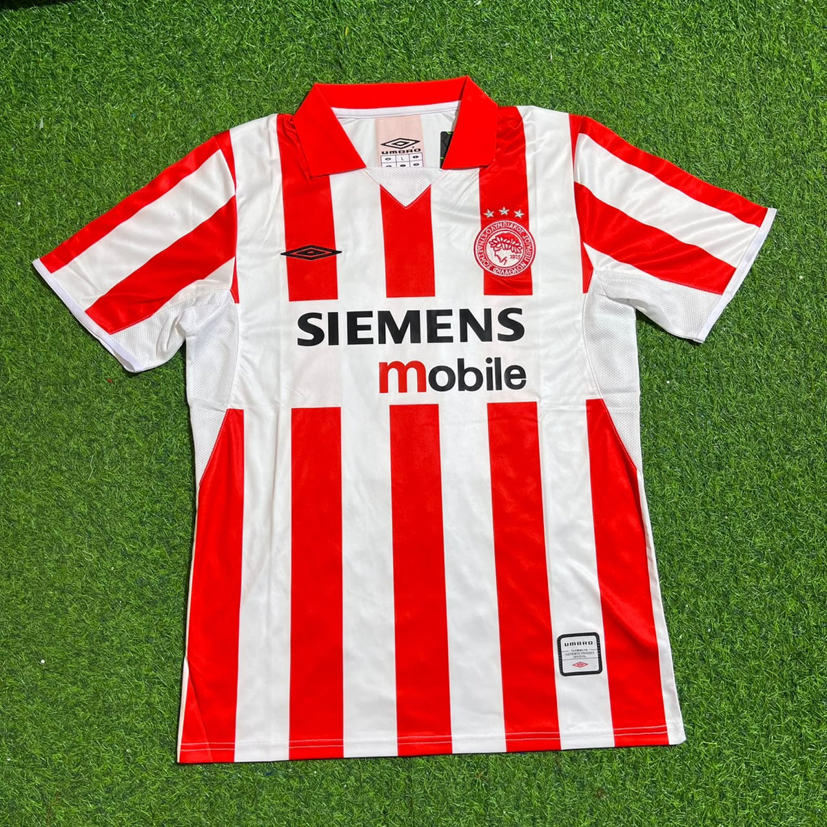 Yaya Toure Olympiacos Special Retro Home Football Jersey