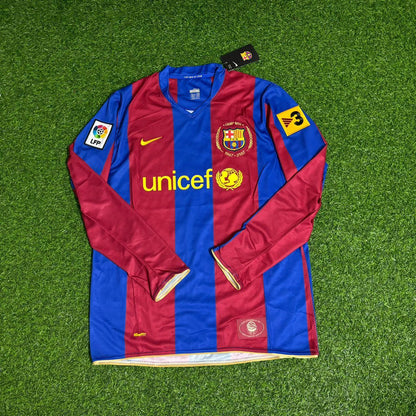 Yaya Toure Barcelona 2007 Retro Football Jersey Kit