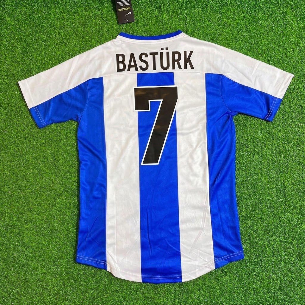 Yildiray Bastürk Hertha Berlin Commemorative Retro Football Jersey