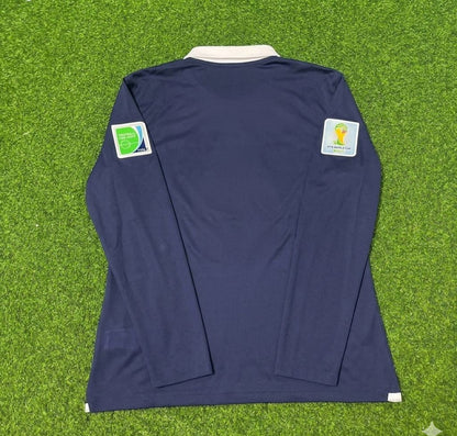 France World Cup 2014 Long Sleeve Football Jersey