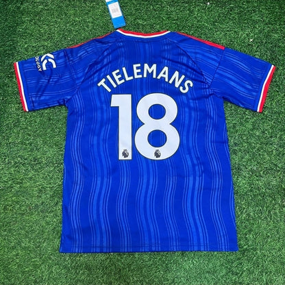 Youri Tielemans #18 Manchester United Blue 2027 Football Jersey
