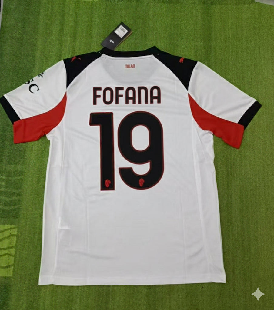 Youssouf Fofana Ac Milan Football Jersey Kit