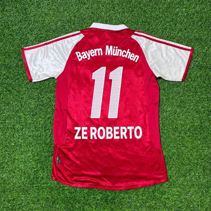 Ze Roberto 11 FC Bayern Munich 2003 2004 Retro Football Jersey