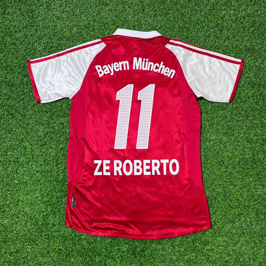 Ze Roberto 11 FC Bayern Munich 2003 2004 Retro Football Jersey