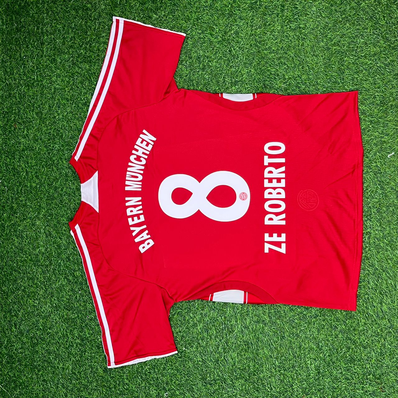 Ze Roberto Bayern Munich 2007 2009 Retro Football Jersey Kit