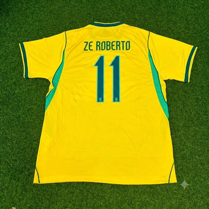 Ze Roberto Brazil Commemorative Special Retro Football Jersey