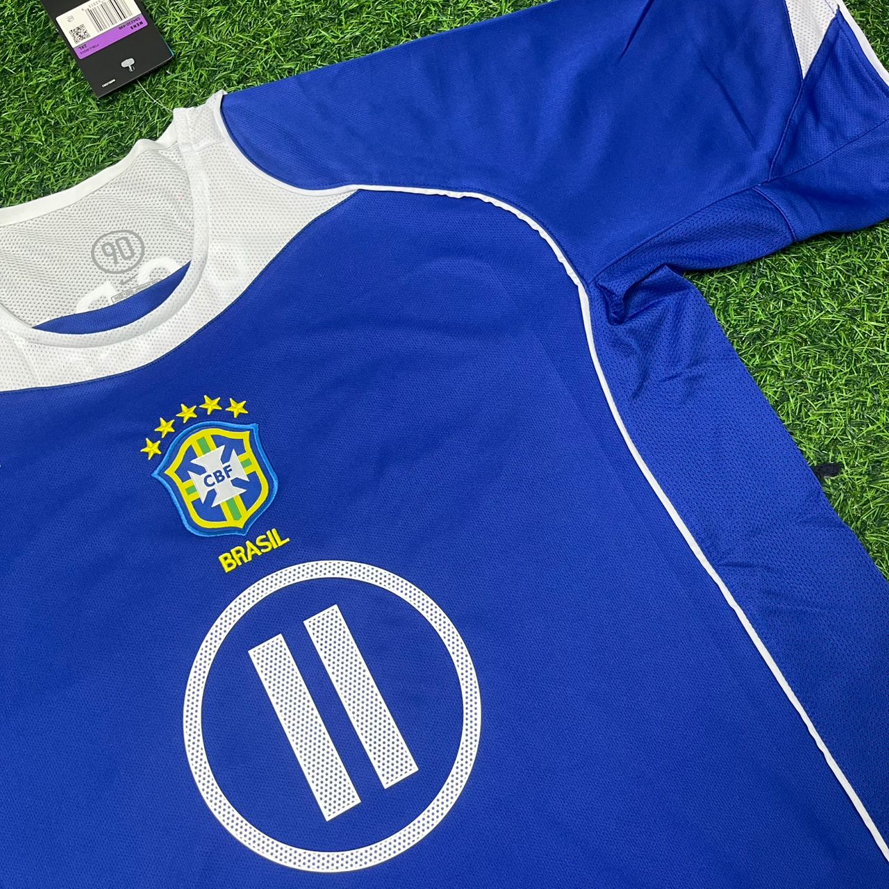 Ze Roberto Gaucho Brazil 2004 Blue Retro Football Jersey Collection