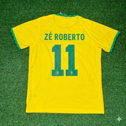 Ze Roberto Brazil Football Retro Football Jersey