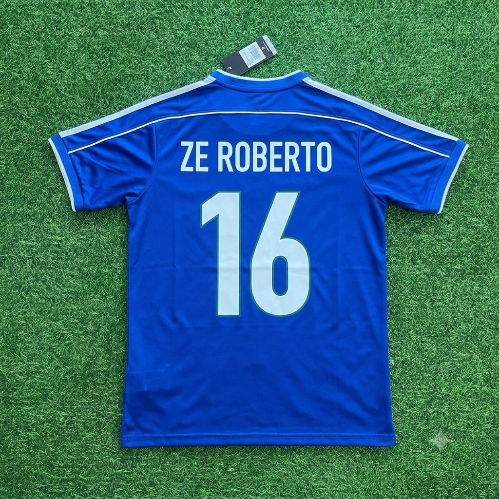 Brazil World Cup 1998 Ze Roberto Retro Football Jersey
