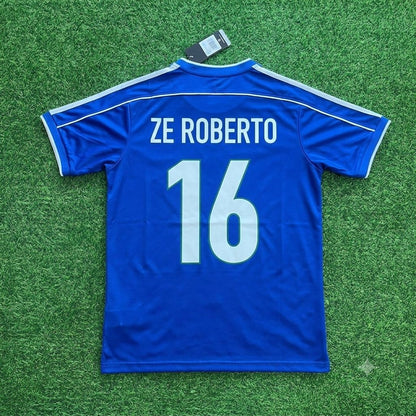 Brazil World Cup 1998 Ze Roberto Retro Football Jersey