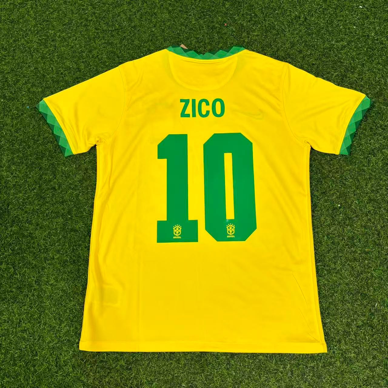 Zico Brazil Football Retro Football Jersey