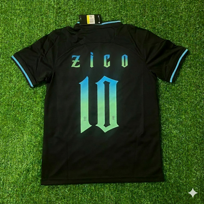 Zico Brazil Retro Football Jersey