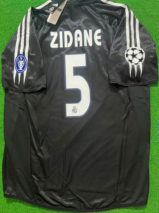 #5 Zinedine Zidane Black – Madrid Jersey | Retro Kit | Maillot | Trikot Soccer Kit