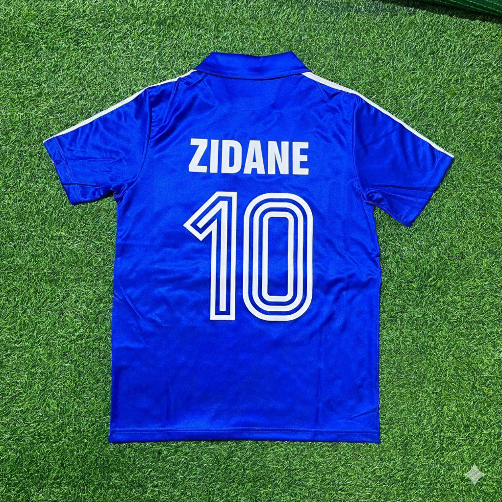 Zinédine Zidane France World Cup Retro Football Jersey Retro