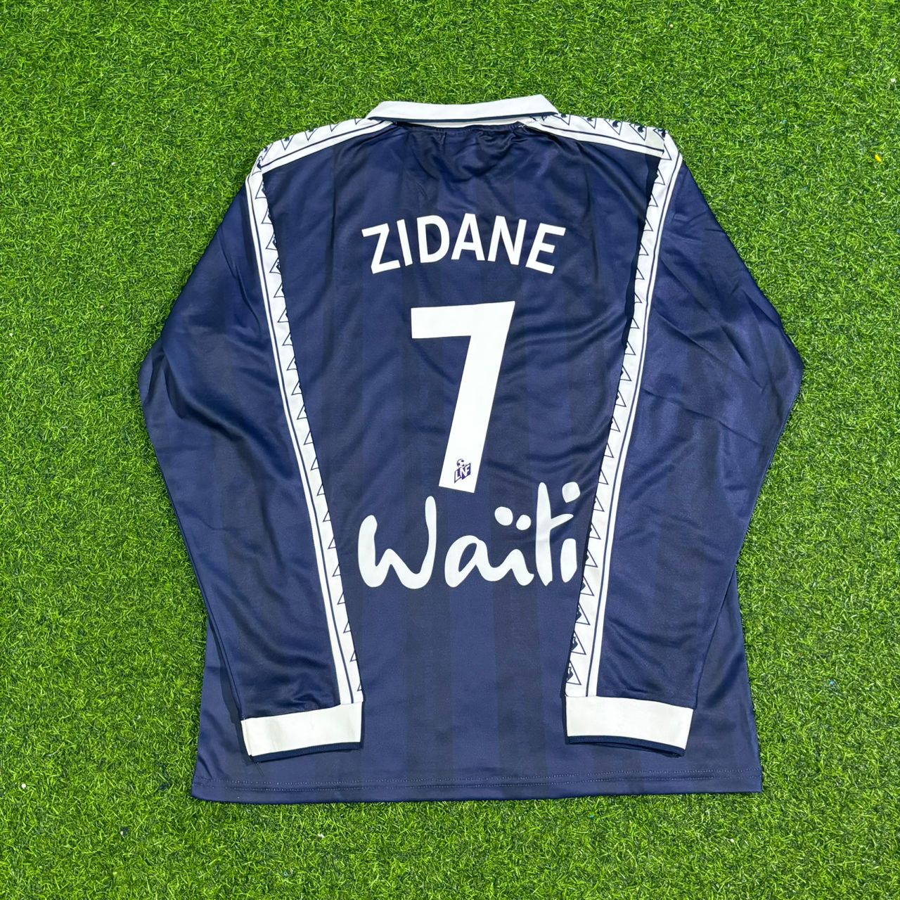 Zinedine Zidane Bordeaux Retro Long Sleeve Football Jersey Collection