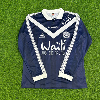 Zinedine Zidane Bordeaux Retro Long Sleeve Football Jersey Collection