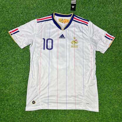 France EURO 2004 Zinedine Zidane Retro Football Jersey Kit