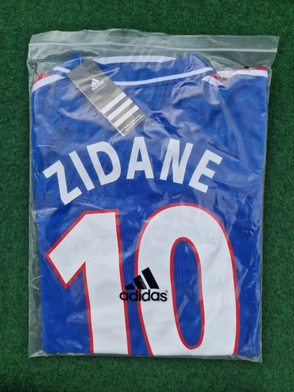 Zinedine Zidane France EURO 2000 2002 Retro Football Jersey Kit