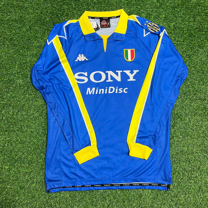Filippo Inzaghi Juventus 1997 1998 Long Sleeve Retro Football Jersey Kit
