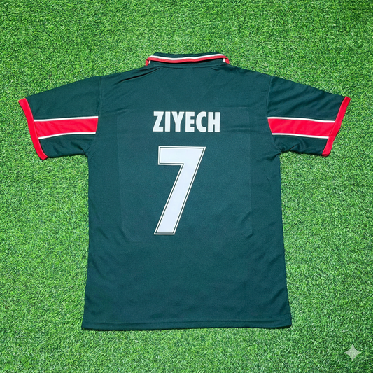Hakim Ziyech Morocco Home Retro Football Jersey Kit