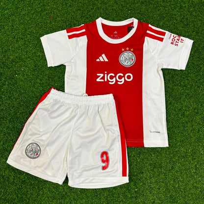 Zlatan Ibrahimović Ajax White Retro Kids Football Jersey