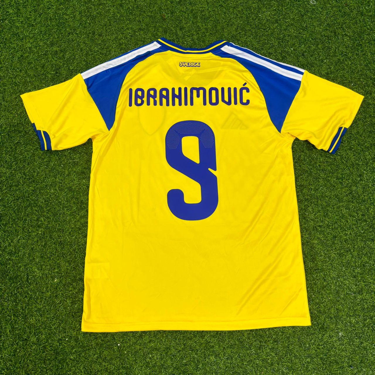 Zlatan Ibrahimovic Sweden Retro Football Jersey