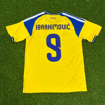 Zlatan Ibrahimovic Sweden Retro Football Jersey