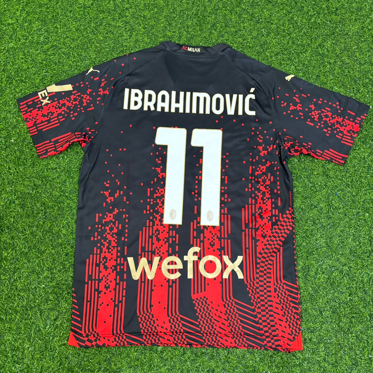 Zlatan Ibrahimovic Ac Milan 2022/2023 Season Third Retro Football Jersey
