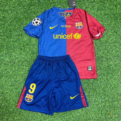 Zlatan Ibrahimović Barcelona 2009 Final Retro Kids Football Jersey Collection