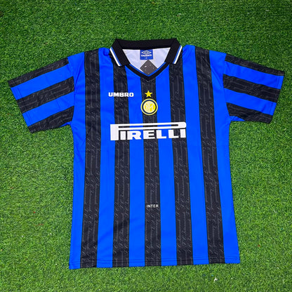 Zlatan Ibrahimović Inter Retro Football Jersey Kit