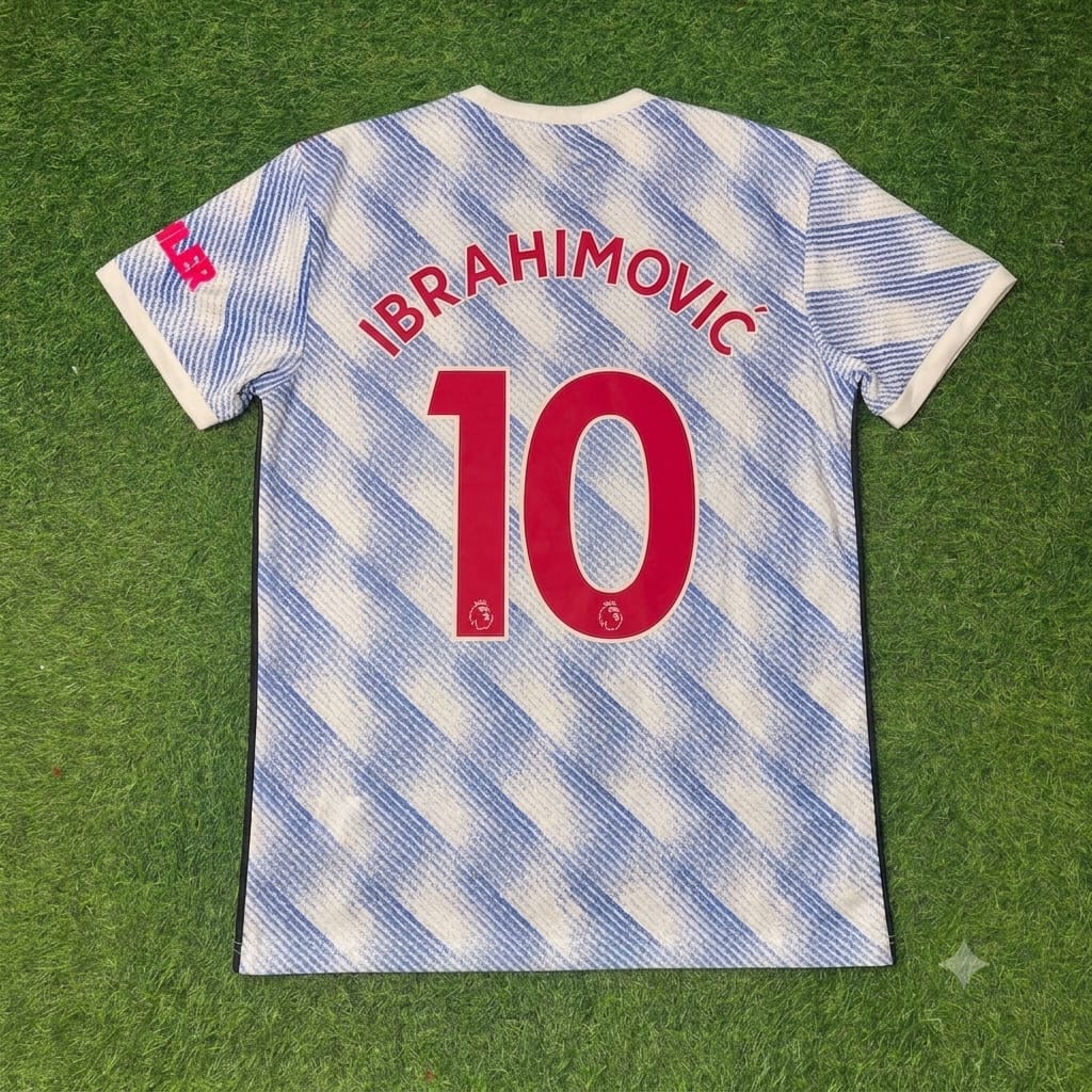Zlatan Ibrahimovic Manchester United Away Special Retro Football Jersey Kit